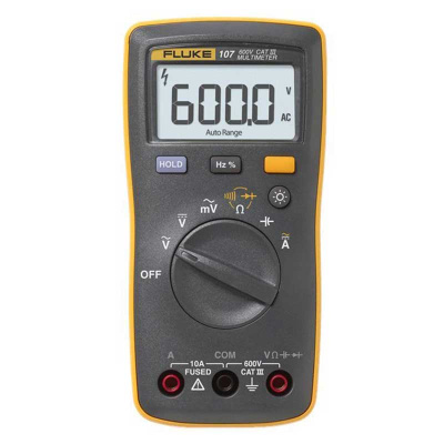 Комплект мультиметр Fluke 107 и фонарь на головной убор Fluke L205